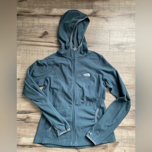 The North Face Teal Fleece Jacket